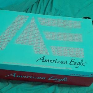 9 w American eagle talk boots